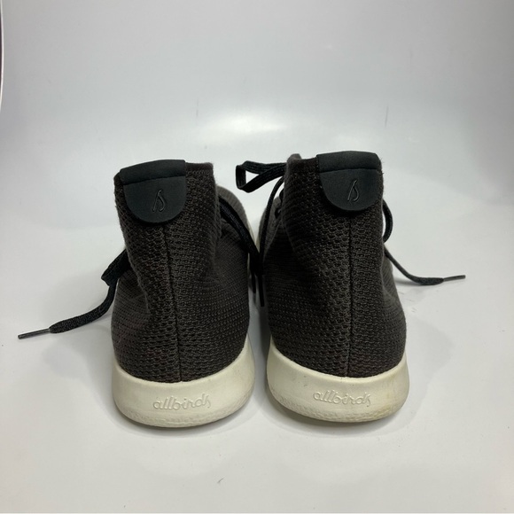 Allbirds dark gray tree topper hightop sneakers women’s size 11 washable casual - Picture 5 of 9